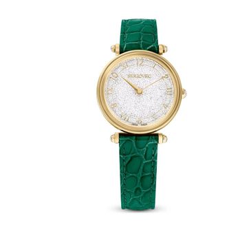 Swarovski Crystalline Wonder Horloge - Dames - Horloges - Wit - ONE Size - Leer - Accessoires