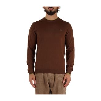 Sun 68 Truien & Vesten, Heren, Bruin, S, Katoen, Pullover