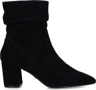 Carvela Admire Low Slouch Leather Boots
