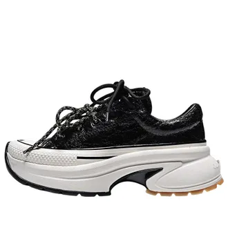 Converse (WMNS) Converse Run Star Crush Distressed Patent Black Egret Light Gum Honey A24315C