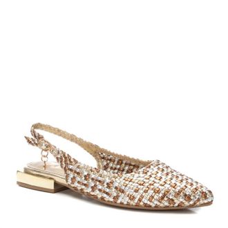 Xti Womens 14393801 Flat Shoe In Gold