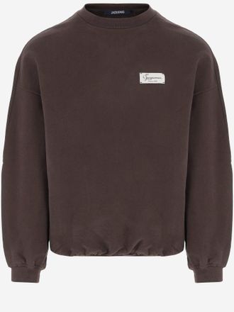 Jacquemus katoenen sweatshirt met logo