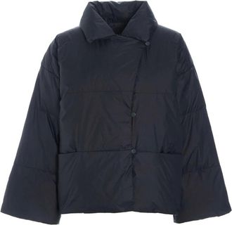 Bitte Kai Rand Jassen, Dames, Zwart, M, Leer, Jassen