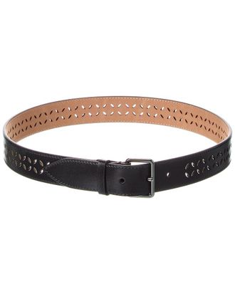 Alaia Ala&iuml;a Neo Vienne Leather Belt
