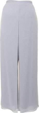 Alex Evenings Wide Leg Carwash Pants In White