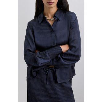 Scalpers Crindi Shirt in Navy at Nordstrom, Size Medium Eu