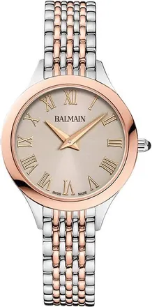 Balmain de Balmain Bracelet Watch, 29mm in Two Tone Steel Rose Pvd at Nordstrom