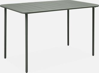 Sweeek Mesa De Jard&iacute;n Bistr&oacute; De Acero, 4 Plazas, 120cm