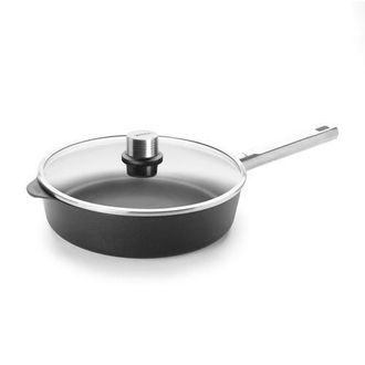 Woll Ecologic Pro Nonstick Saute Pan & Lid Set 11-Inch, 3.7 Quart in Black at Nordstrom
