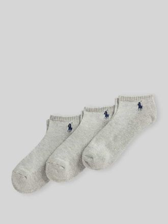 Polo Ralph Lauren Socken aus Baumwoll-Mix im 3er-Pack in Hellgrau, Gr&ouml;&szlig;e 36-42