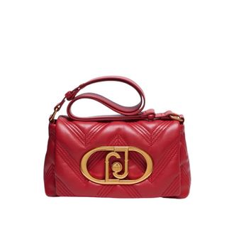 Liu Jo Matelass&eacute; Schoudertas - Dames - Tassen - Rood - Maat: ONE Size Zijde