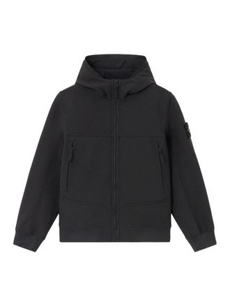 Stone Island Down jacket with hood and zip
