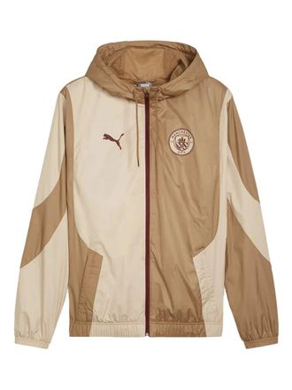 Puma Manchester City prematch jacket - men - Fabric - S - Brown