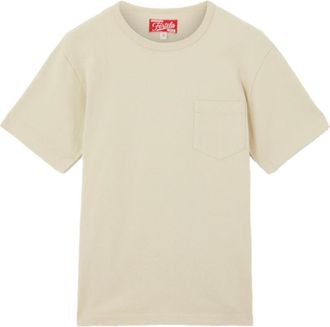 Fortela Tubejp Cotton Chest Pocket T-Shirt in Natural at Nordstrom, Size X-Large