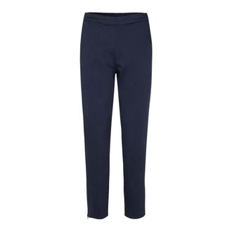Masai Navy Blue Stylish MaPadme Top - female - Masai - Slim-fit Trousers - Blue - M - Trousers
