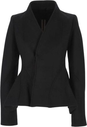 Rick Owens Dames, Jassen, Zwart, Maat: L