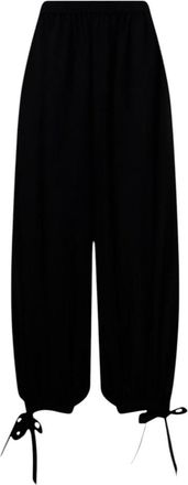 Chlo&eacute; Black Loose Elasticated Pants