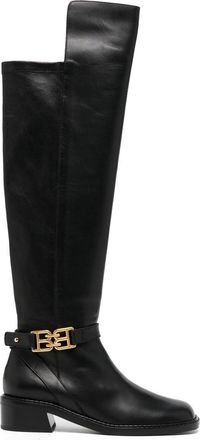Bally Eloire leather long boots - women - Leather - 36.5 - Black