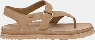 UGG Womens Goldengaze Sand Sandals in Tan Suede - Size UK 5