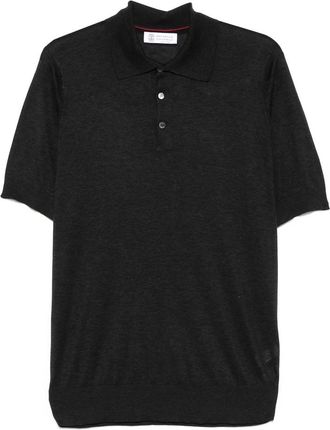 Brunello Cucinelli Fine-knit Polo Shirt