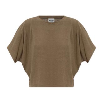 Isabel Marant T-Shirts, female, Green, Size: XS Kyanza Top