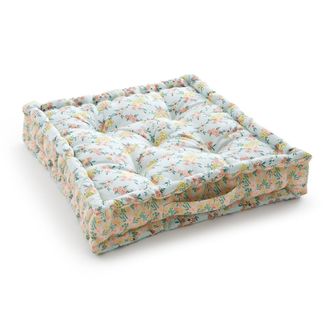 La Redoute Interieurs Grondkussen met capitons, Marigold