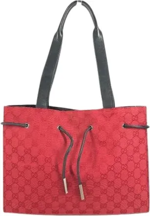 Gucci Pre-owned Shoulder Bags, male, Red, Size: ONE SIZE Pre-owned Vintage Shoulder Bag