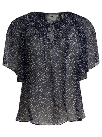 Isabel Marant Viskosebluse Neslya von Marant &eacute;toile