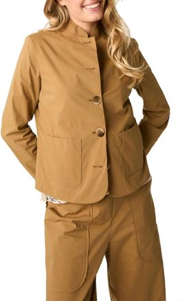 Alessia Santi Jacket - Dames - Zomerjassen - Beige - M - Katoen - Jassen