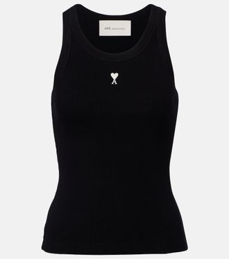 Ami Tank top Ami de Coeur de jersey de algod&oacute;n