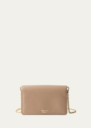 Prada Mini Saffiano Leather Shoulder Bag