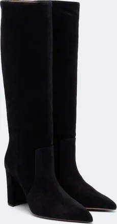 PARIS TEXAS Anja suede knee-high boots