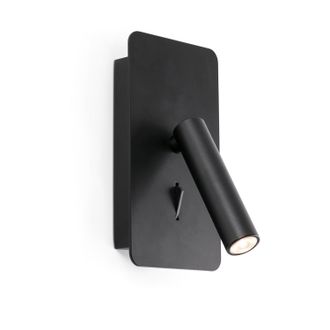 Faro Barcelona Suau Aplique De Pared Con Lector 62116