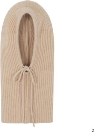 Kujten Kujten, Accessoires, unisex, Beige, ONE Size, Wol, Sybel Hood