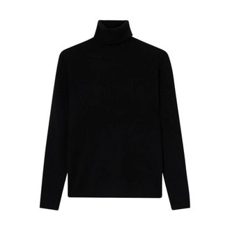Brooks Brothers Cashmere Turtleneck - Dames - Cashmere truien - Zwart - M - Truien & Vesten