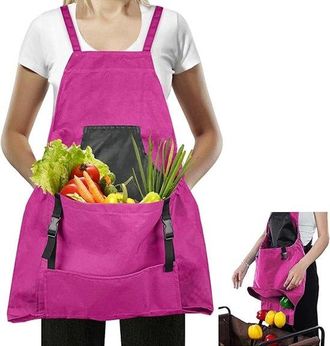OEM Delantal De Jardinero, Material Oxford Resistente Al Agua Con Tirantes Ajustables En La Entrepierna, Para Trabajar En La Granja