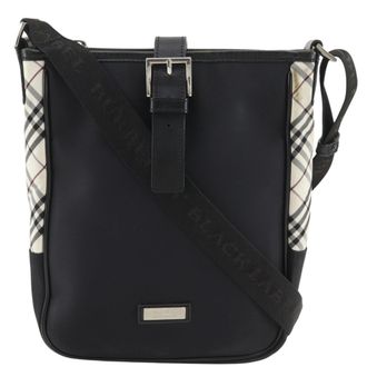 Burberry Black Label Black Nylon Shoulder Bag (Pre-Owned)