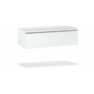 TFT Home Furniture Base con top 1 cassetto YOKA bianco opaco