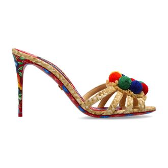 Dolce & Gabbana Schoenen, Dames, Veelkleurig, 36 EU, Leer, Schoenen met Applicaties