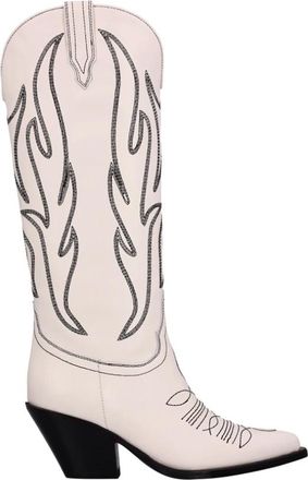 Sonora Cowboy & Biker Boots, female, White, 8 UK, Ruidoso Cowboy Boots