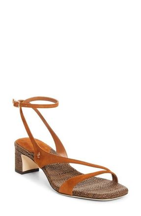Jimmy Choo London Faye Ankle Strap Sandal in Tan at Nordstrom, Size 6.5Us