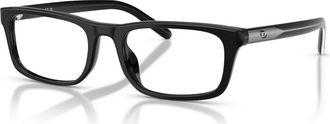 Diesel 52mm Rectangle optical glasses in Black at Nordstrom