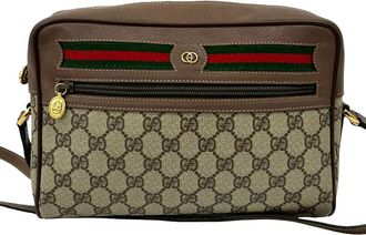 Gucci Pre-owned Gucci GG Supreme Web Crossbody Ladies U7AFZZGDZ4PB9YCO