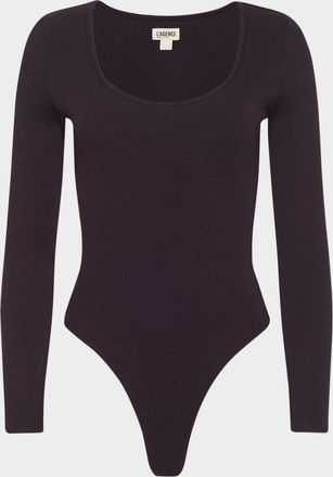 L'agence Elara Long-Sleeve Bodysuit