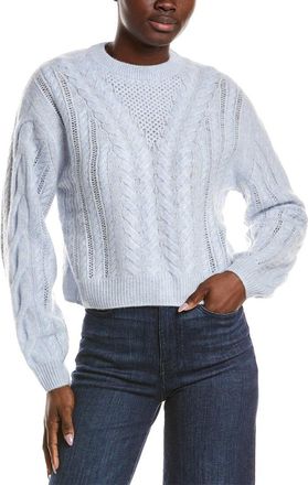 Naadam Naadam Airy Cable Crewneck Cashmere Sweater