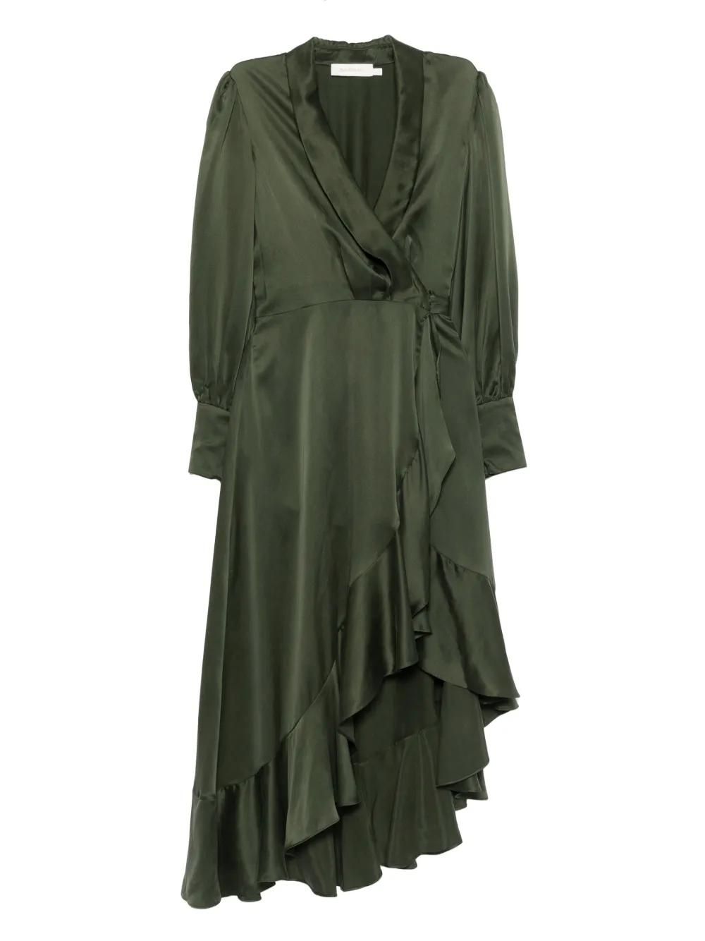 Robe Portefeuille Zimmermann Taille 38 - Couleur Bleu-rose, Style Décontracté élégant, Occasion Très Bon état