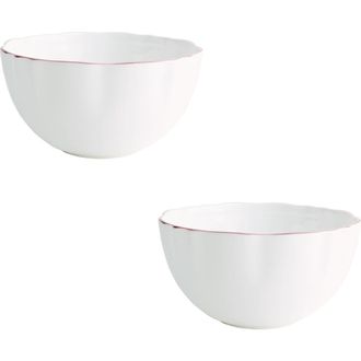 Twig New York Amelie Set of 2 Fruit, Nut & Rice Bowls in Roseate at Nordstrom