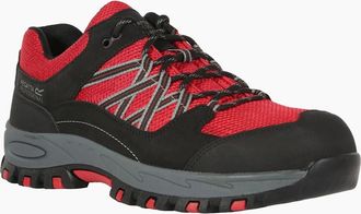 Regatta Mens Regatta Professional Mens Safety Trainers - Red/Multi - Size: 6.5