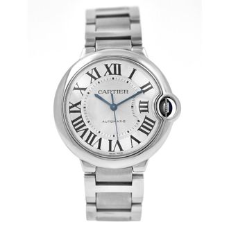 Cartier Pre-owned Cartier Ballon Bleu De Cartier Silver Opaline Dial Unisex Watch W6920046