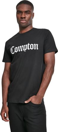 Mister Tee Compton Tee, Herren Streetwear T-Shirt, Schwarz, Größe 3XL